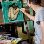 人物画を油絵で描く時に意識すると描きやすくなる３つのポイントを紹介します。